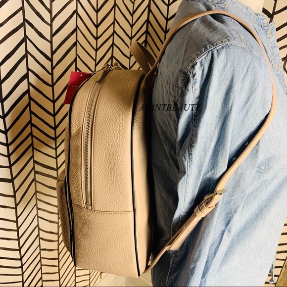 Kate spade aveline street backpack chester beige - Picture 5 of 12